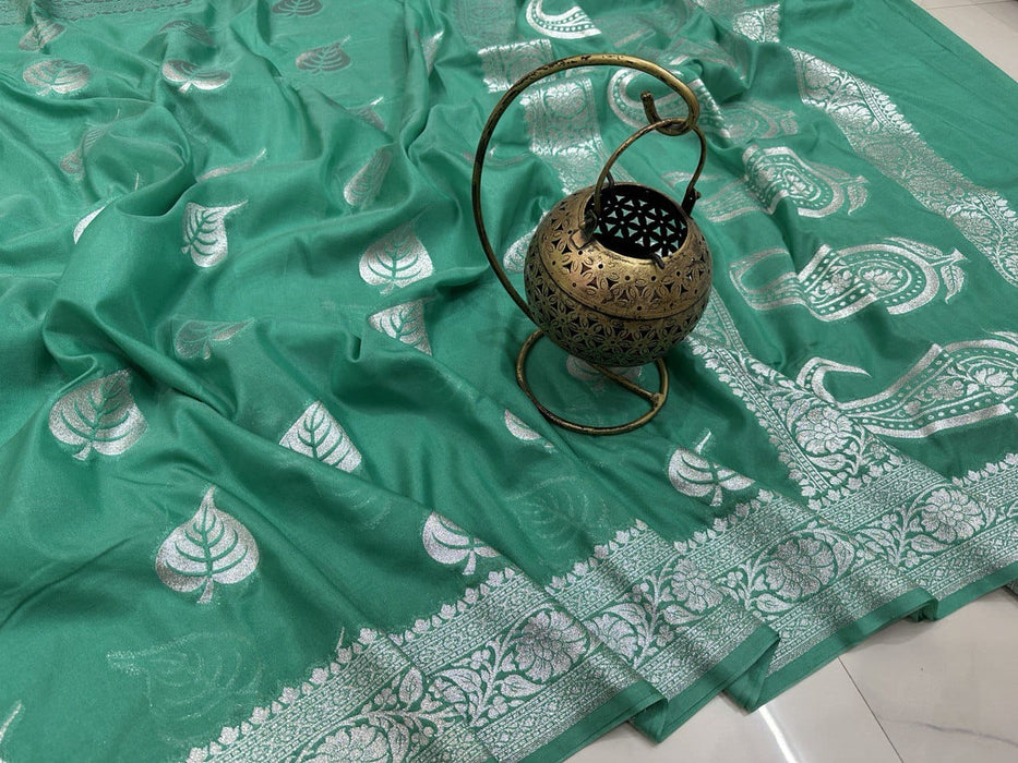 BANARASI SEMI GEORGGUTTE SAREE