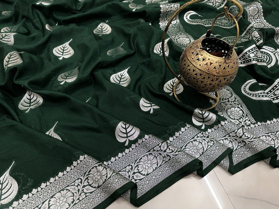 BANARASI SEMI GEORGUTTE SAREE