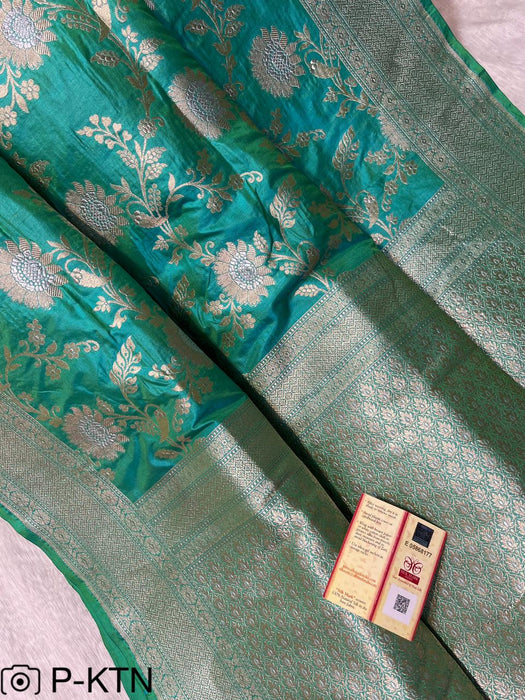 PURE BANARASI HANDLOOM KATAN SILK SAREE