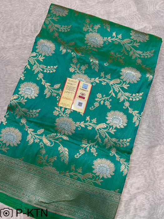 PURE BANARASI HANDLOOM KATAN SILK SAREE