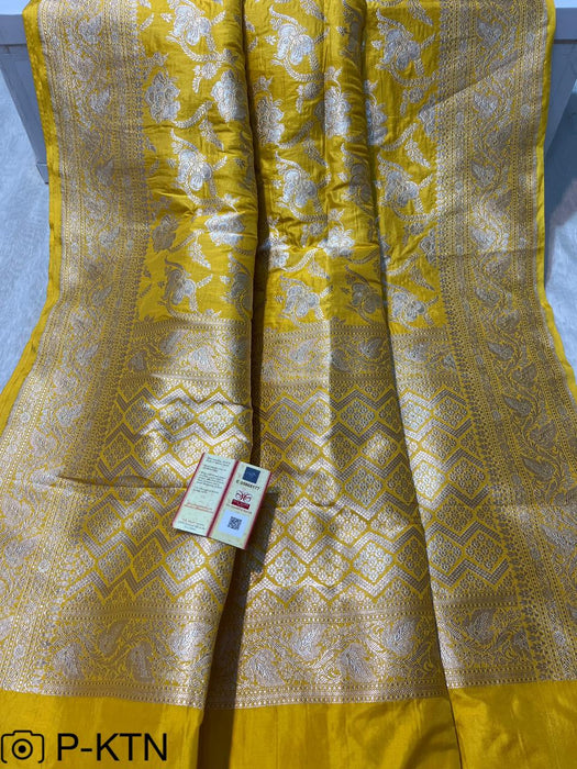 PURE BANARASI HANDLOOM KATAN SILK SAREE