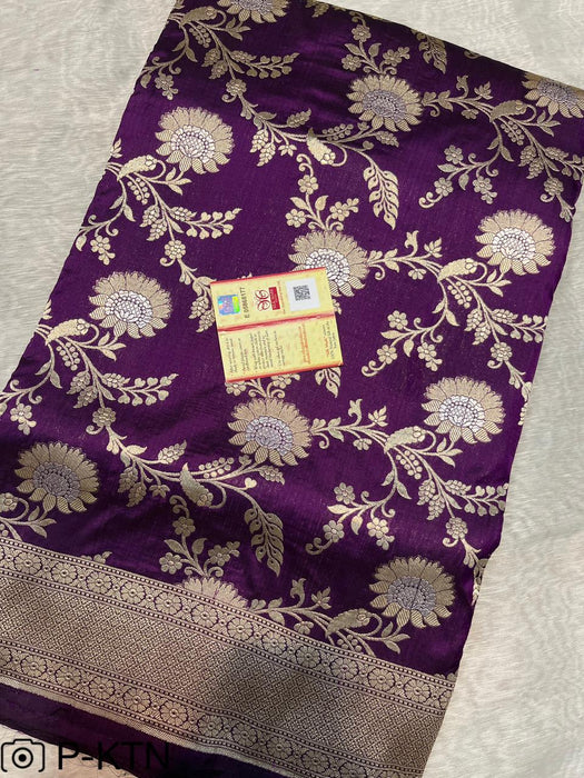 PURE BANARASI HANDLOOM KATAN SILK SAREE