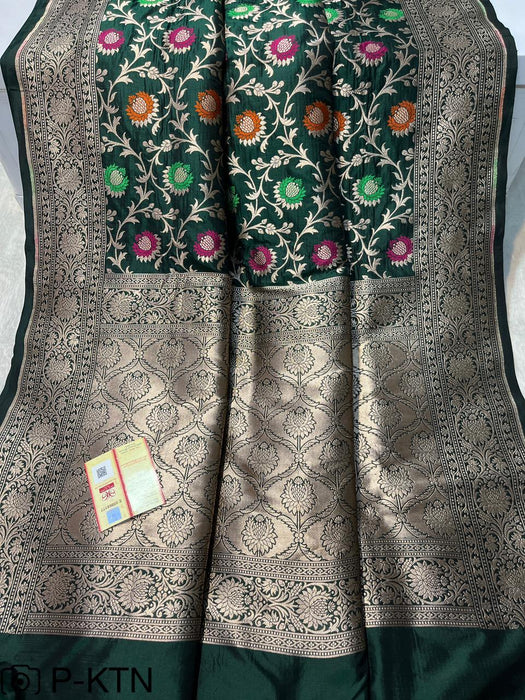 PURE BANARASI HANDLOOM KATAN SILK SAREE