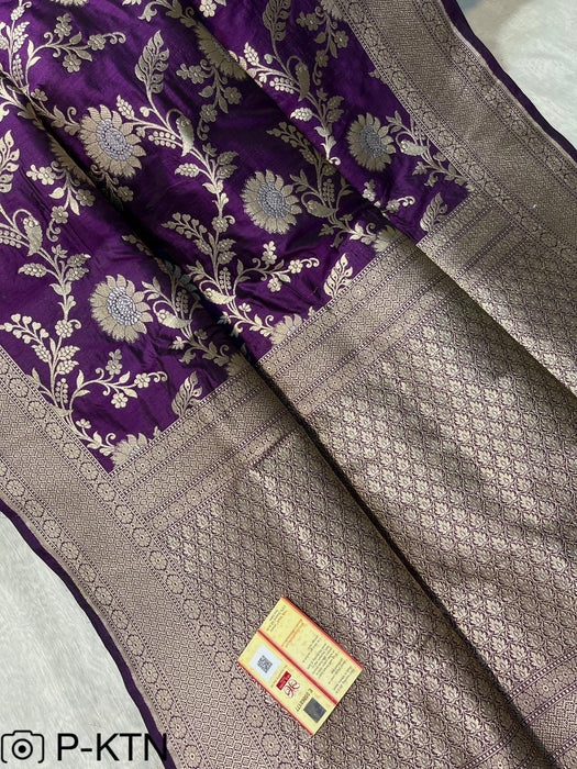 PURE BANARASI HANDLOOM KATAN SILK SAREE