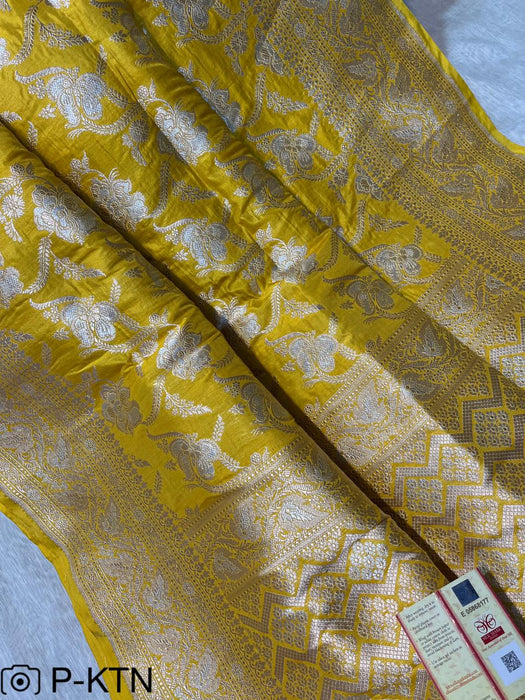 PURE BANARASI HANDLOOM KATAN SILK SAREE