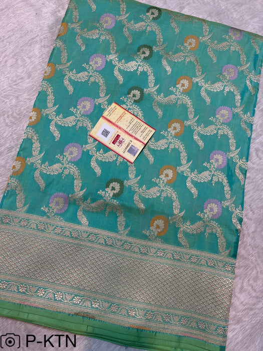 PURE BANARASI HANDLOOM KATAN SILK SAREE