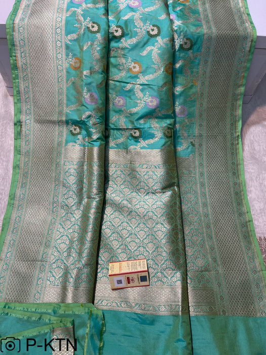 PURE BANARASI HANDLOOM KATAN SILK SAREE