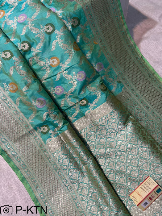 PURE BANARASI HANDLOOM KATAN SILK SAREE