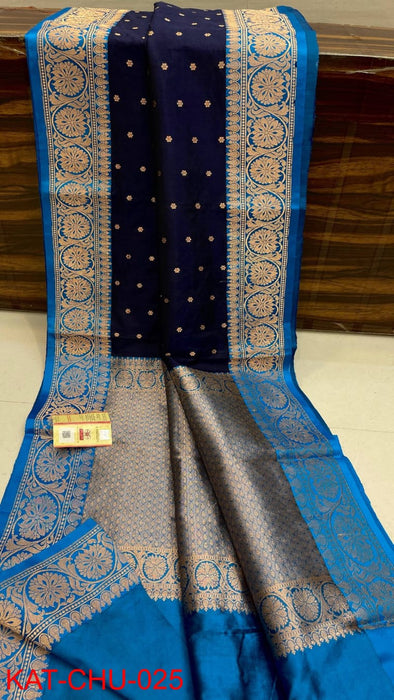 PURE BANARASI HANDLOOM KATAN SILK SAREE