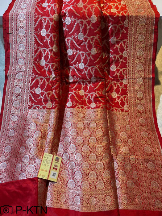 PURE BANARASI HANDLOOM KATAN SILK SAREE