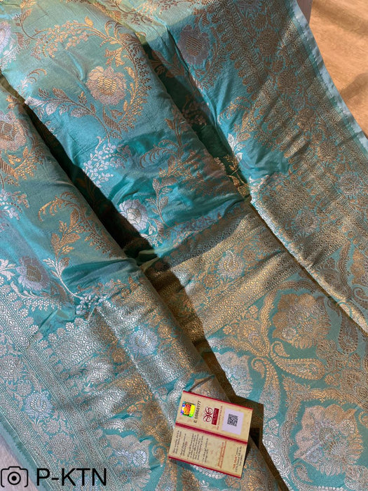 PURE BANARASI HANDLOOM KATAN SILK SAREE