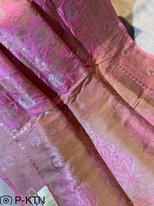 PURE BANARASI HANDLOOM KATAN SILK SAREE