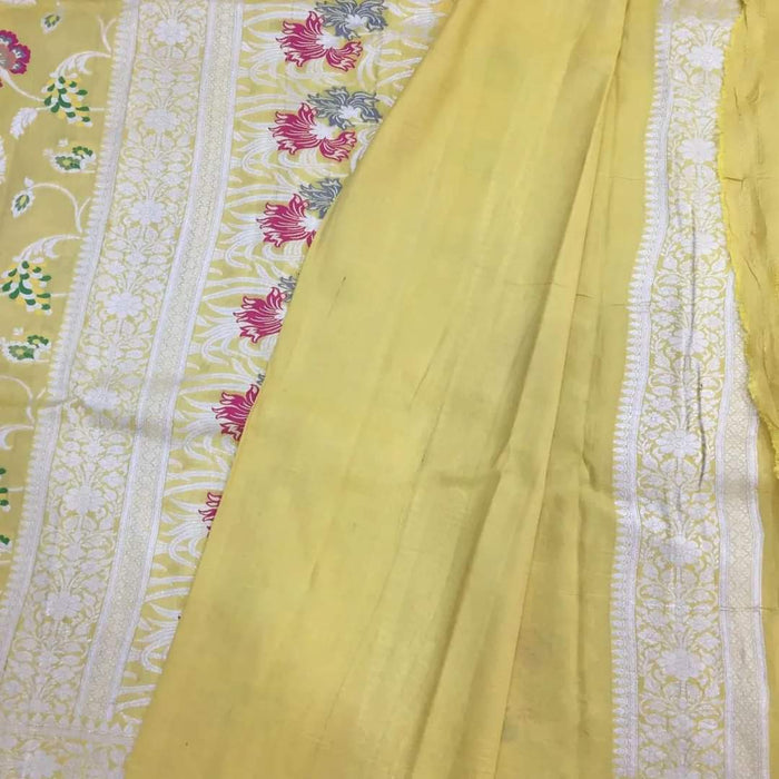 PURE BANARASI HANDLOOM TASSAR SAREE