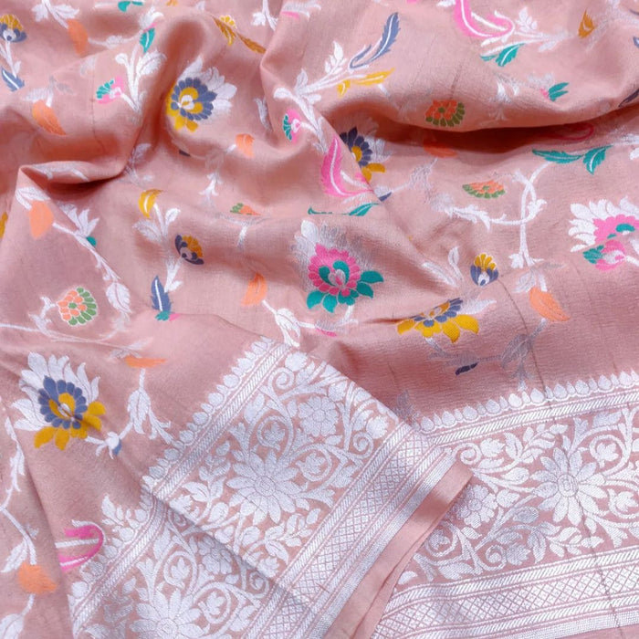 PURE BANARASI HADNLOOM TASSAR SAREE