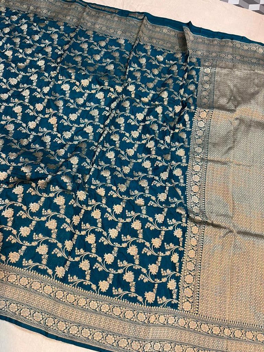 PURE BANARASI HANDLOOM KATAN SILK SAREE