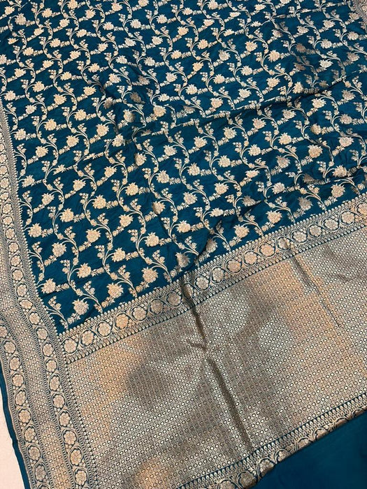 PURE BANARASI HANDLOOM KATAN SILK SAREE