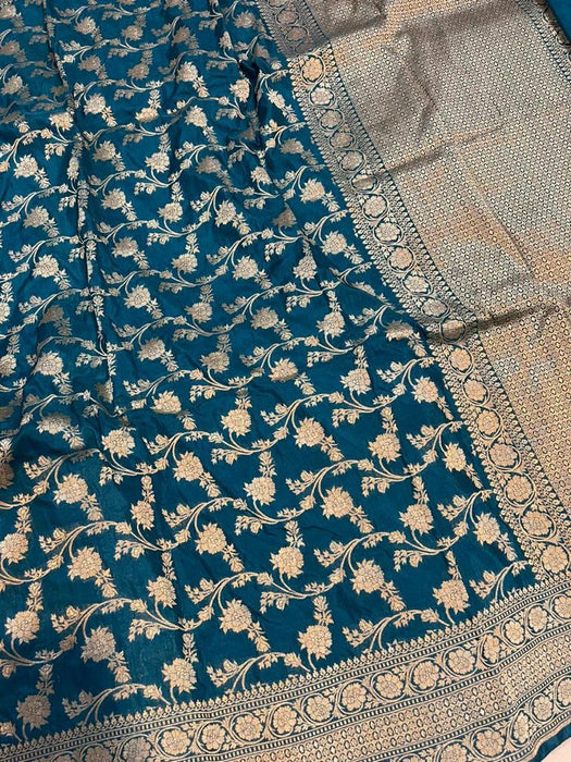 PURE BANARASI HANDLOOM KATAN SILK SAREE