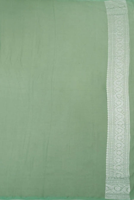 PURE BANARASI HANDLOOM KHADDI GEORGUTTE SAREE