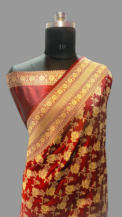 PURE BANARASI HANDLOOM KATAN SILK SAREE