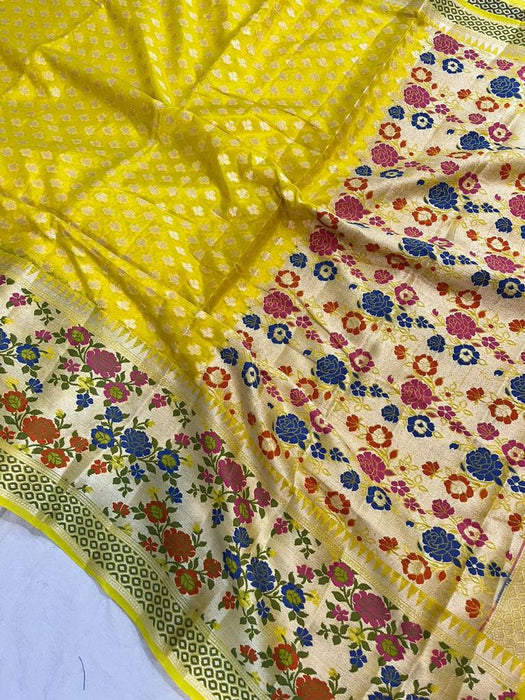 PURE BANARASI CHIFFON SAREE