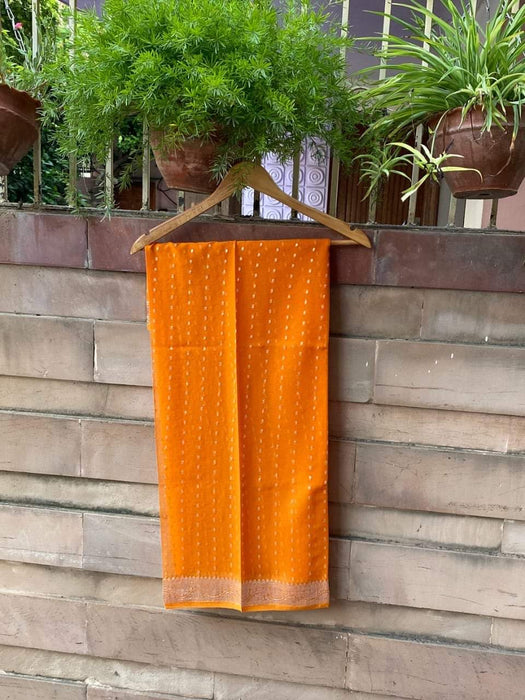 PURE BANARASI KHADDI GEORGUTTE DUPATTA