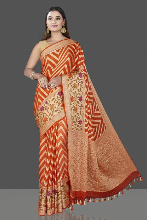 PURE HANDLOOM KHADDI CHIFFON SAREE