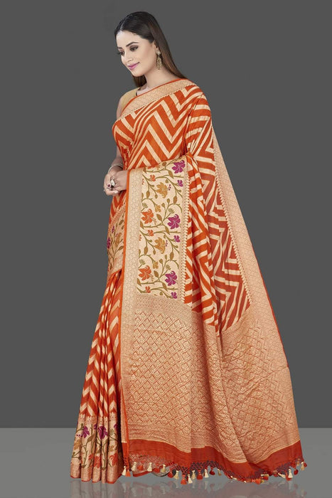 PURE HANDLOOM KHADDI CHIFFON SAREE