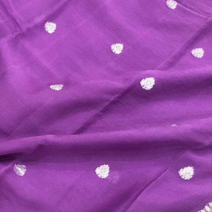 PURE HANDLOOM KHADDI GEORGUTTE BANARASUI SAREE