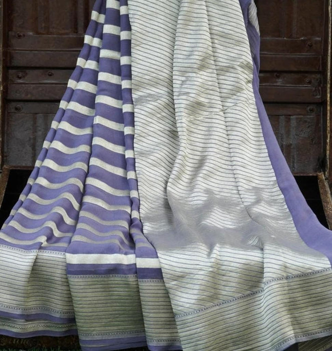 PURE HANDLOOM BANARASI GEORGUTTE SAREE