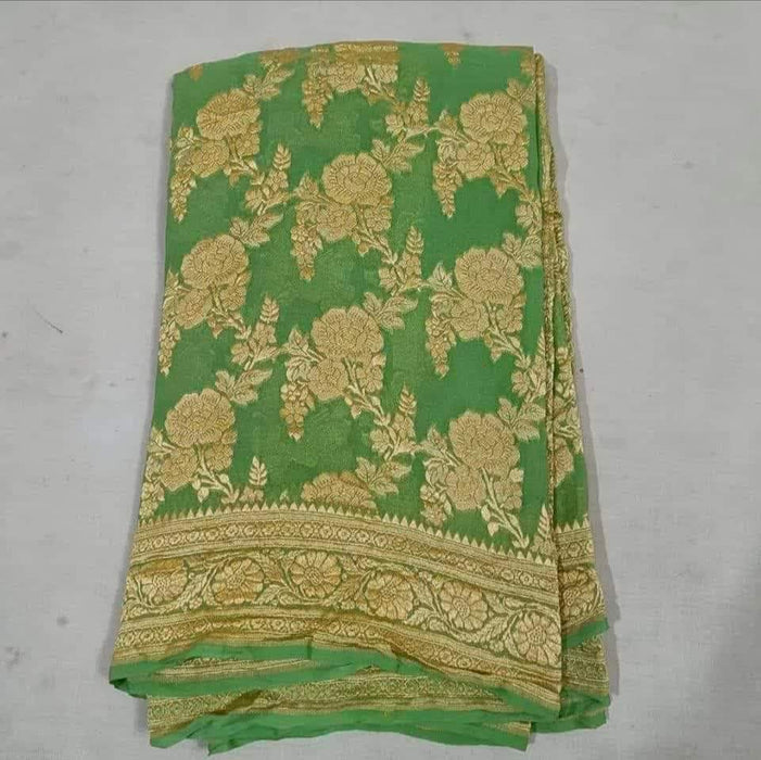 PURE HANDLOOM BANARASI GEORGUTTE SAREE