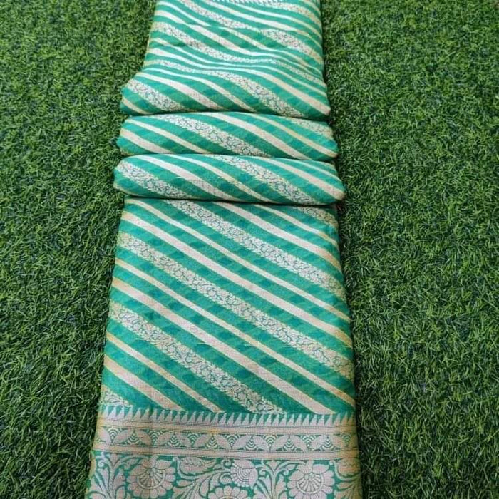 PURE BANARASI KHADDI CHIFFON SAREE