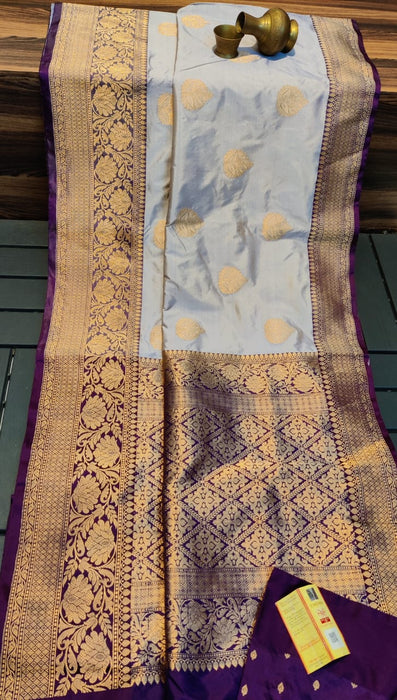 PURE HANDLOOM BANARASI KATAN SILK SAREE