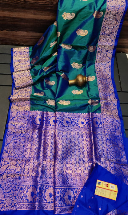 PURE HANDLOOM BANARASI KATAN SILK SAREE