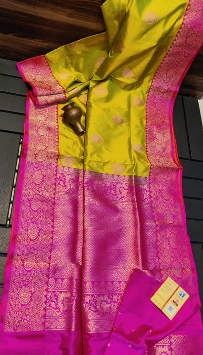 PURE HANDLOOM BANARASI KATAN SILK SAREE