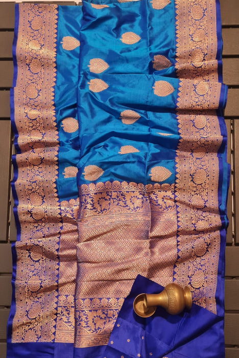 PURE HANDLOOM KATAN BANARASI SILK SAREE