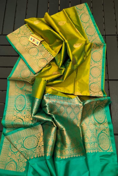 PURE HANDLOOM BANARASI BATTAR KATAN SILK SAREE