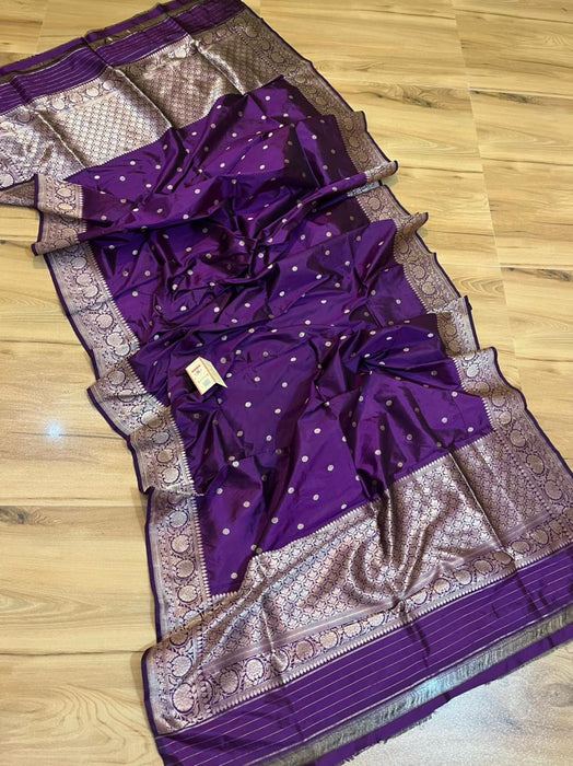 PURE HANDLOOM BANARASI KATAN SILK DUPATTA