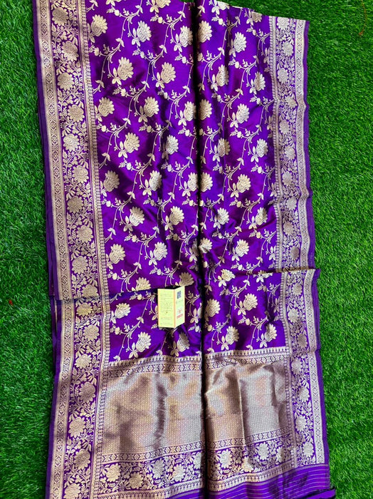 PURE HANDLOOM BANARASI KATAN SILK DUPATTA