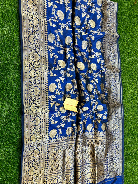 PURE HANDLOOM BANARASI KATAN SILK SAREE