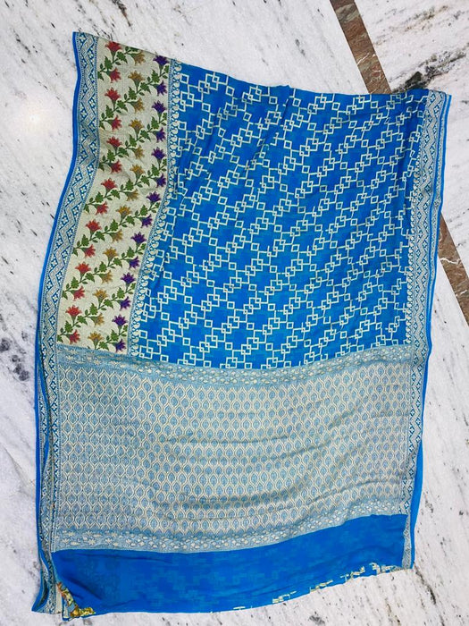 PURE KHADDI CHIFFON SAREE