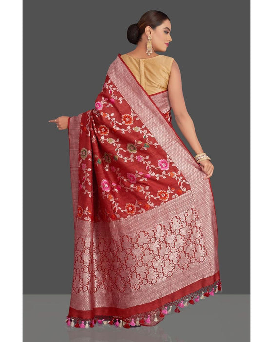 PURE HANDLOOM KHADDI TASSAR SAREE