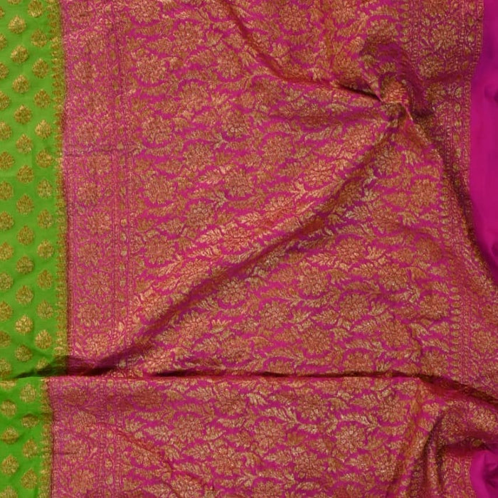 PURE BANARASI KHADDI GEORGUTTE SAREE