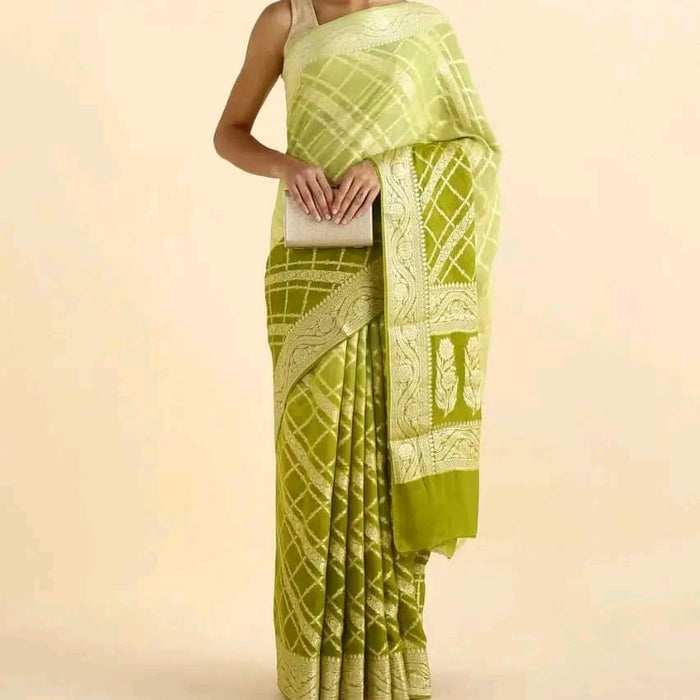 PURE KHADDI CHIFFON SAREE