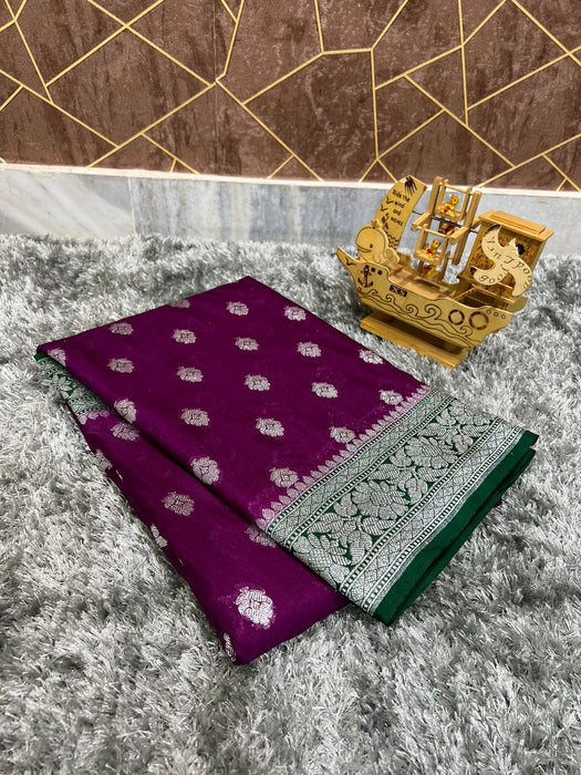 SEMI GEORGUTTE SAREE