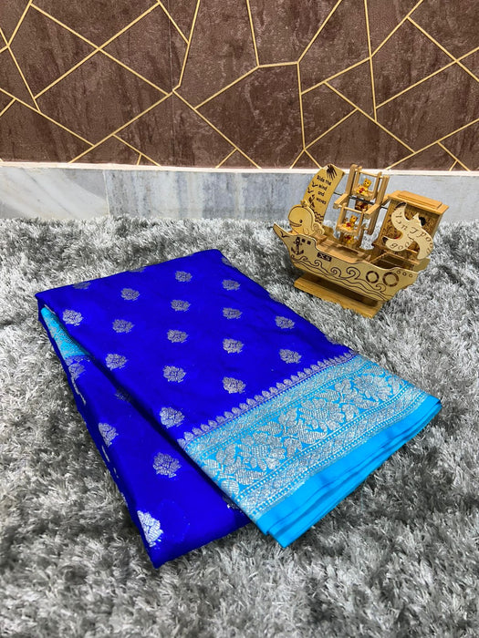 SEMI GEORGUTTE SAREE