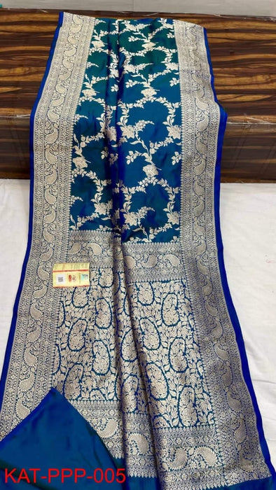 PURE BANARASI HANDLOOM KATAN SILK SAREE