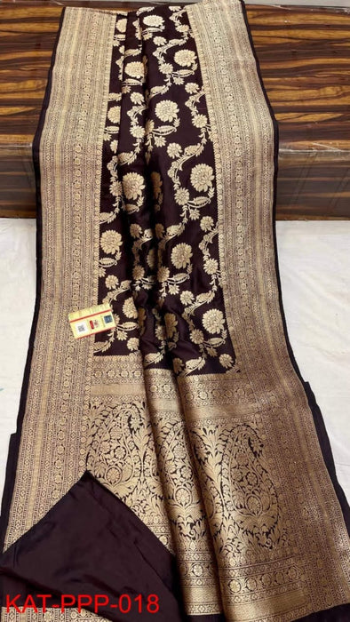 PURE BANARASI HANDLOOM KATAN SILK SAREE