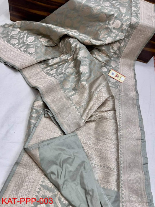 PURE BANARASI HANDLOOM KATAN SILK SAREE