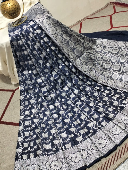 BANARASI SEMI GEORGUTTE SAREE