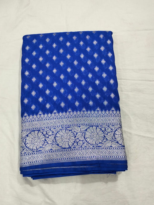 BANARASI SEMI GEORGUTTE SAREE